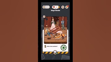 Level 12- Stage murder: Brain find, Detective #brainfindgame #shorts #short #shortsvideo #shortvideo