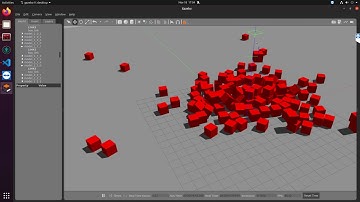 125 EXPLODING objects in Gazebo 11 simulation!!