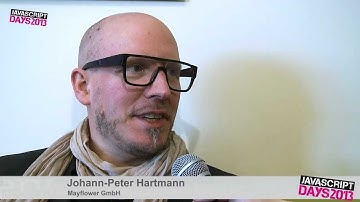 JavaScript Days 2013 - Interview mit Johann-Peter Hartmann