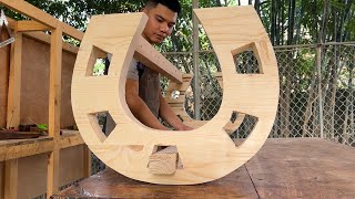 Creative new Idea | A Table With a Special Shape and Style from Old Wood by Creative HD 4,803 views 5 days ago 34 minutes