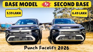 Finally Tata Punch Facelift Smart vs Pure 😎 pura confusion clear 