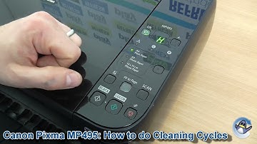 Canon Pixma MP495: How to do Printhead Cleaning and Deep Cleaning Cycles to Improve Print Quality