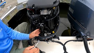 Yamaha 4.2L V6 fuel filter change - 225 250 300 HP