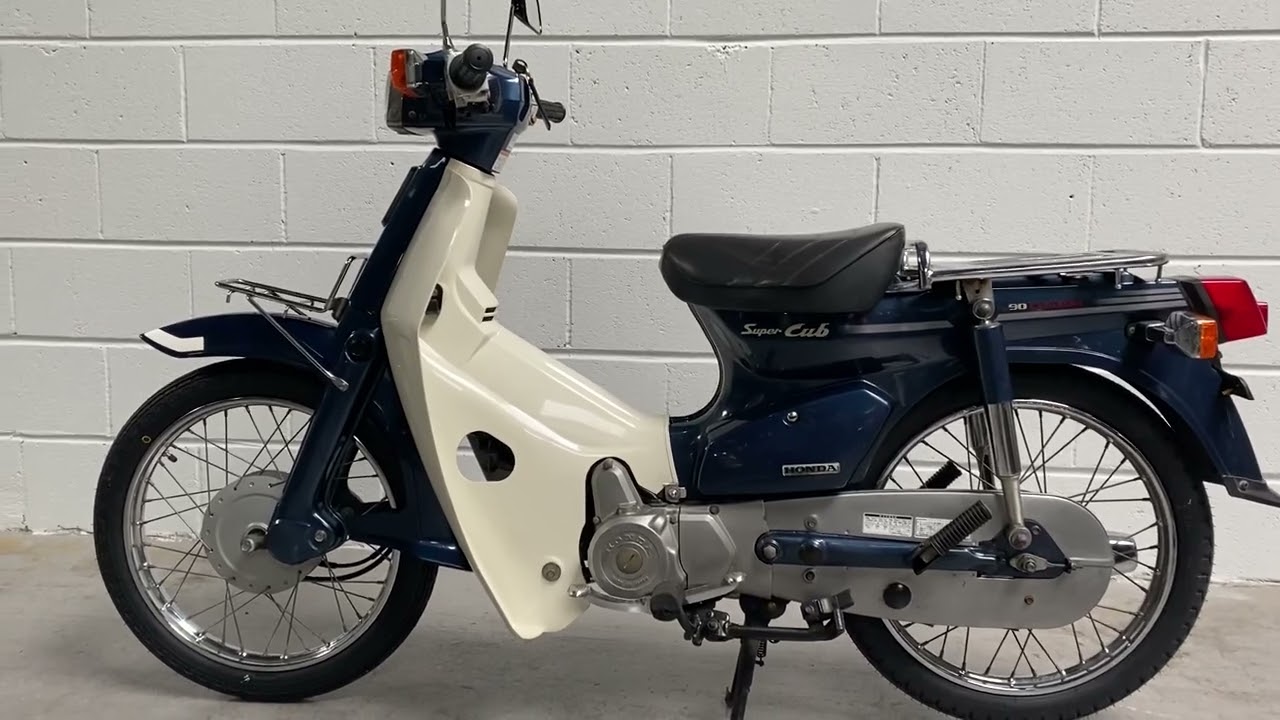 2002 JDM Honda C90 Custom ref 6113 - YouTube