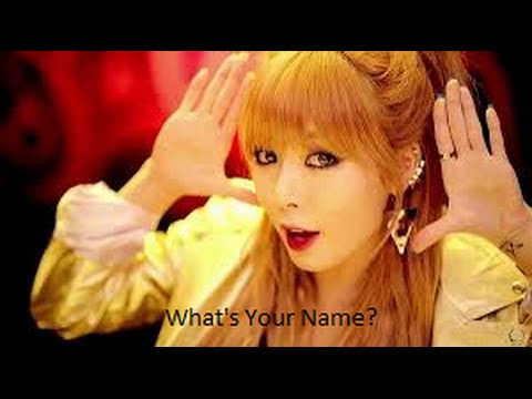 4MINTUNE-WHAT'S YOUR NAME?-ÜNLÜ KORECANLAR