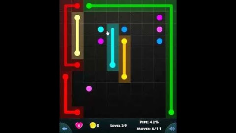 flow game facebook - 10 x 10 mania level 29 Connect the dots