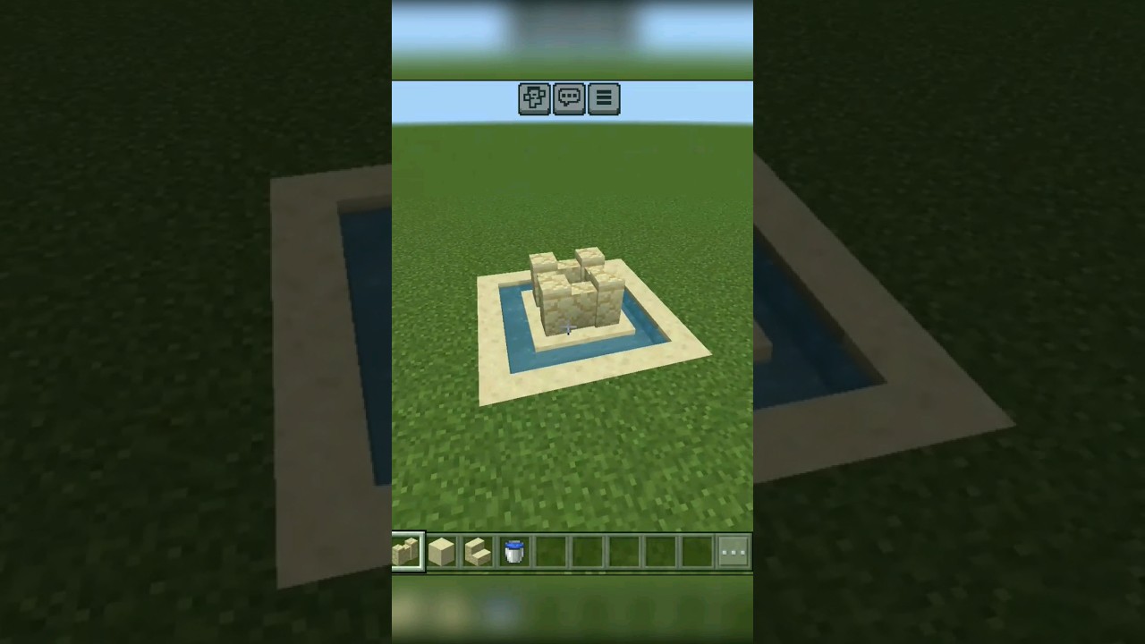 World's Smallest Castle 🤯 #shorts #minecraft #minecraftshorts
