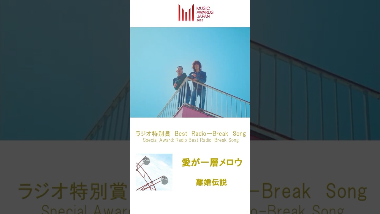 🏆#MUSICAWARDSJAPAN2025🏆#ラジオ特別賞 Best Radio－Break