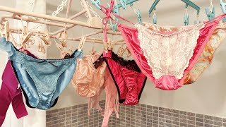 Wash and Dry - Hanging Underwear Clip Rack #5 | Lingerie Underwear Collection | SIDE-TIE STYLE