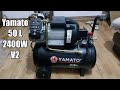 Yamato XCP-50U2, 50L, 2.9 Hp, 2400W, 8Bar, 430L/min Motor V2 Professional Air Compressor Review