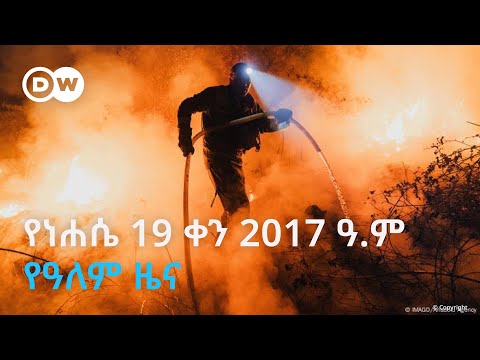 DW Amharic የነሐሴ 19 ቀን 2017 ዓ ም የዓለም ዜና
