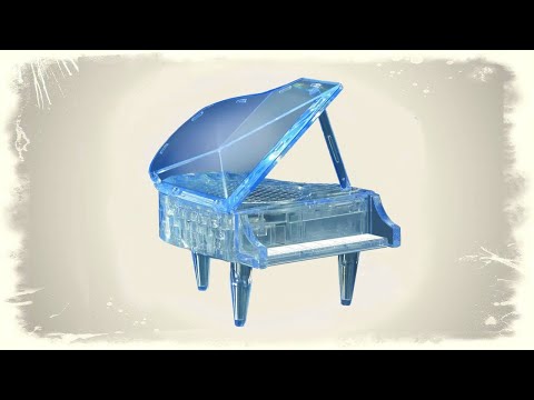 Крутой 3D пазл! СОБИРАЕМ Светящийся Рояль! 3D puzzle Backlit grand Piano!