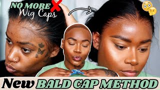 ❌ NO MORE WIG CAPS 🚫 Use These Instead!! HD Lace Friendly Bald Cap Method | Laurasia Andrea Wigs