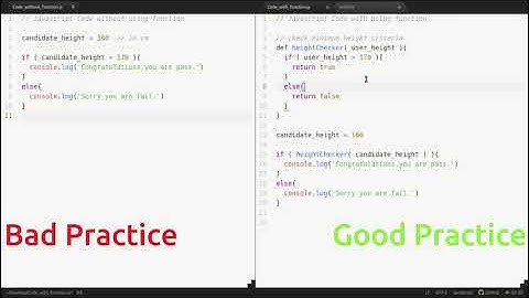 DRY principle in coding. (Avoid code repeatition using Function Based Approach)
