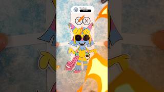 Paper Craft Sprunki EYES CHALLENGE TRENDING #sprunkiincredibox #crafting #challenge #diy #trending