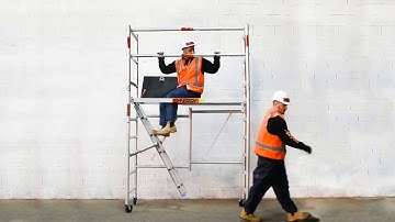 Synergy Scaffolding - How to Build a Foldable Aluminium Scaffold