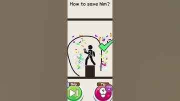 Save Stickman: Draw 2 Save Save the Stickman Draw Game #part2 #shorts