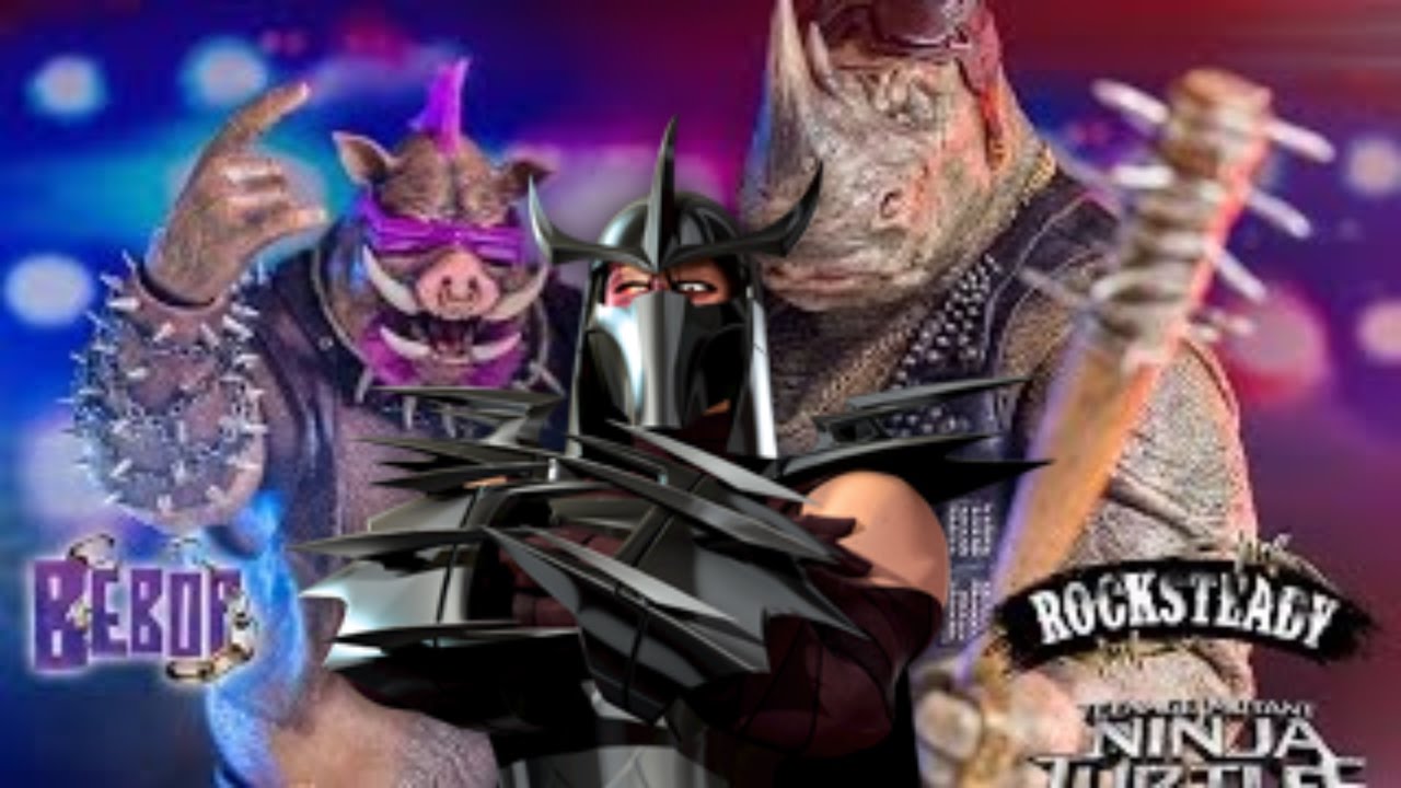 Foot Clan MASTERS Shredder Bebop & Rocksteady in PVP. Teenage Mutant