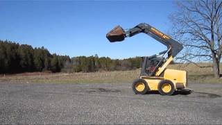 New Holland LS190 SkidSteer Operation Video