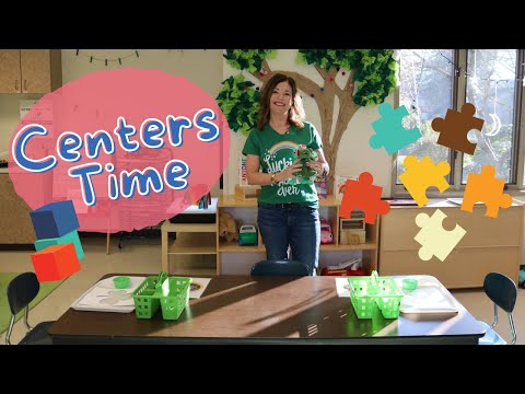 Toddler And Preschool Centers Time - Back To School And Beyond