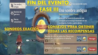 [Guía versión 2.2] GENSHIN IMPACT 2.2 EVENTO UNA SOMBRA ANTIGUA: FASE 3 PRUEBAS EN VIVO B)