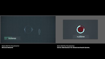 Game Pre-Vis - GUI HUD Examples
