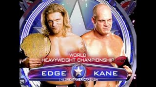 Story of Kane vs Edge |  Great American Bash 2007