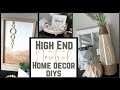 High End *NEUTRAL* Home Decor DIYs | Everyday Neutral DIY home decor on a budget