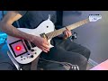 Testing my new manson guitar with a muse medley
