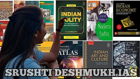 Prelims Booklist | UPSC Civil Services Examination | IAS Srushti Jayant Deshmukh