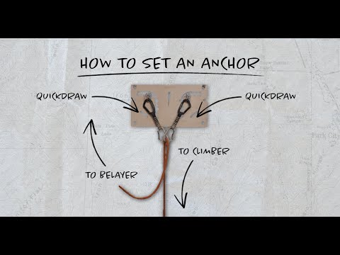Anchors 101! Climbing