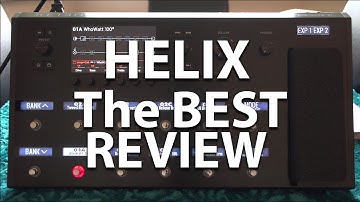 Line 6 Helix Guitar Processor | The Best Review | Closeup with Audio & Playing | Tony Mckenzie