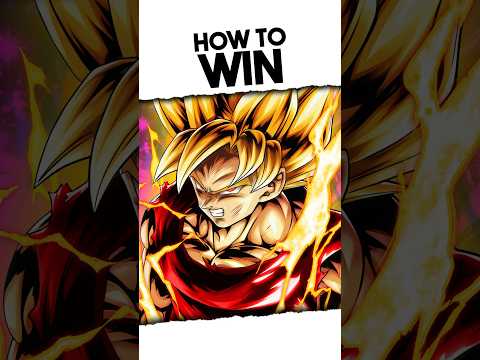 How to win every single match!! | Dragon Ball Legends #dragonballlegends