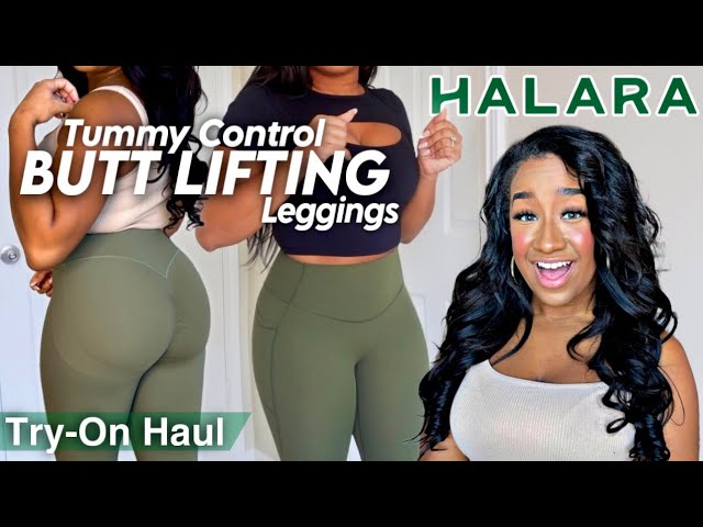 BBL LEGGINGS?! Halara MUST HAVE Pants *try on haul*