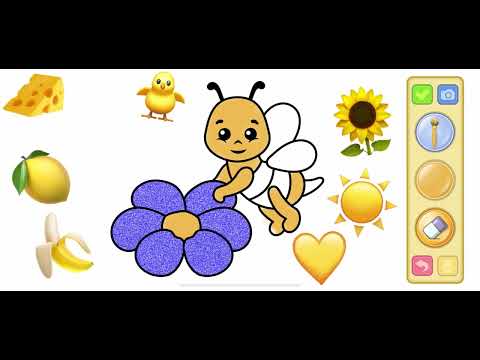 Toddlers Learn Colors With Bimi Boo Coloring Games