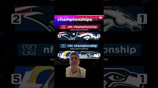 NFL championship predictions