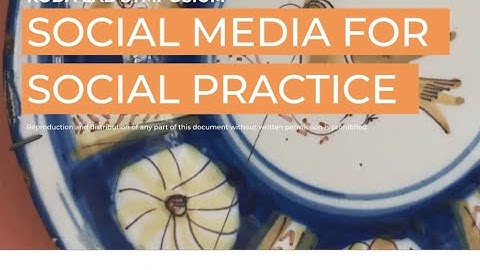 Robin Cembalest - Social Media for Social Practice - 2021