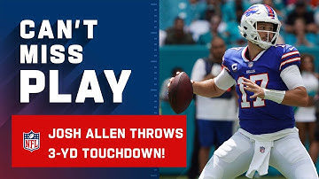 Josh Allen 2nd Half TD Pass to Knox
