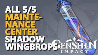 All Shadow Wingdrops Maintenance Center Genshin Impact