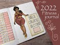 Bullet Journal | Fitness Journal for 2022 | How to make a weight loss journal