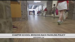 Georgia school brings back paddling