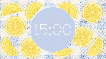 15 Minute Timer- Deep Focus for Relaxing, Studying and Working