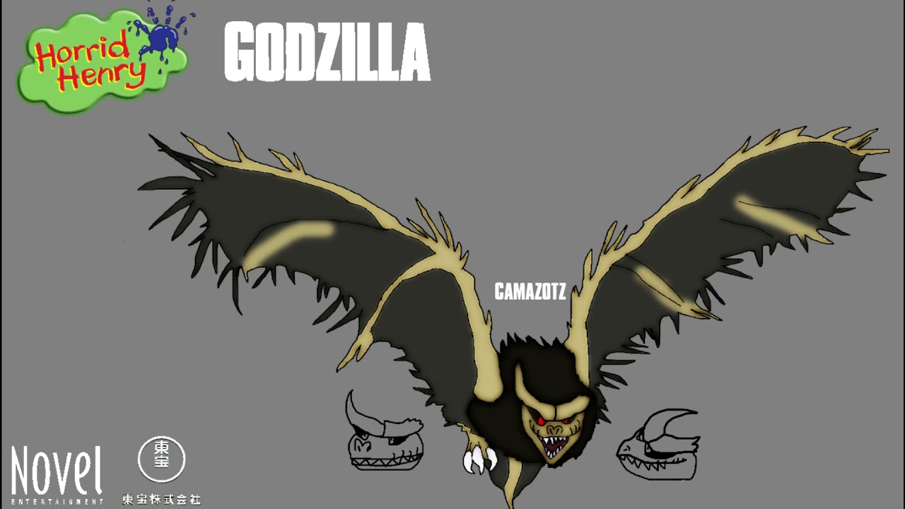 Download Camazotz (The Monster Cave Bat) Sounds (Godzilla Horrid henry Style)