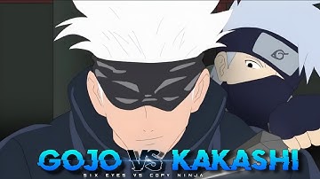 Gojo VS Kakashi ANIMATION IN HINDI - Jujutsu Kaisen Vs Naruto (HD)