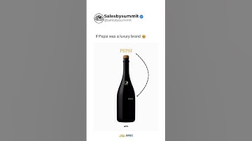 If Pepsi Was a Luxury Brand