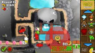 BTD5 Mobile - Mastery Mode UPDATED - Skull Peak - Impoppable