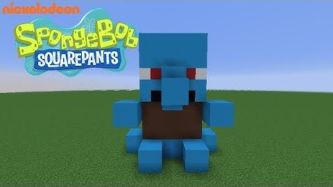 Minecraft Tutorial: Squidward Plushie