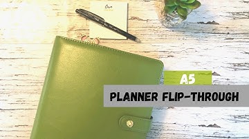 A5 PLANNER FLIP THROUGH│CARPE DIEM RING PLANNER