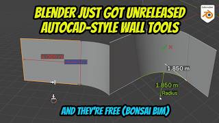Blender Just Got Unreleased AutoCAD-Style Wall Tools — And They're Free Blender Just Got Unreleased AutoCAD-Style Wall Tools — And They're Free