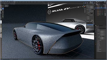 Blender car modeling [PART11]